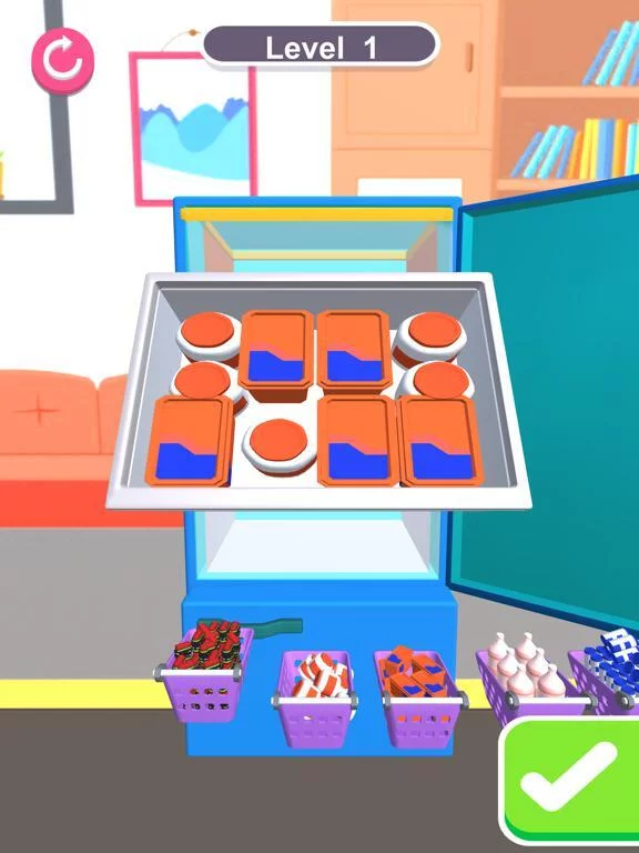 Изображение игры: Fridge It DIY -Desert Stack 3D