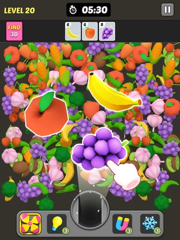 Изображение игры: Find Em All! Hidden 3D Objects