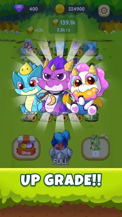 Изображение игры: Dragon Paradise - Merge Puzzle