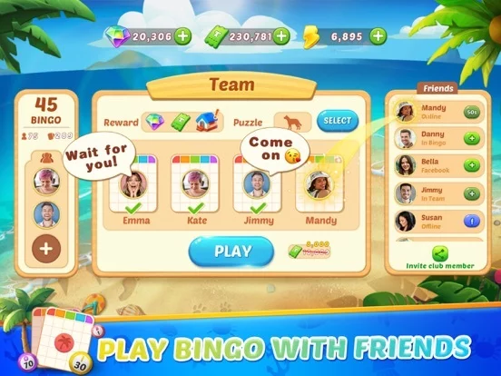 Изображение игры: Bingo Rush-Club Bingo Games