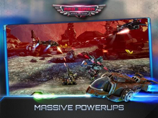 Изображение игры: Red Siren: Space Defense