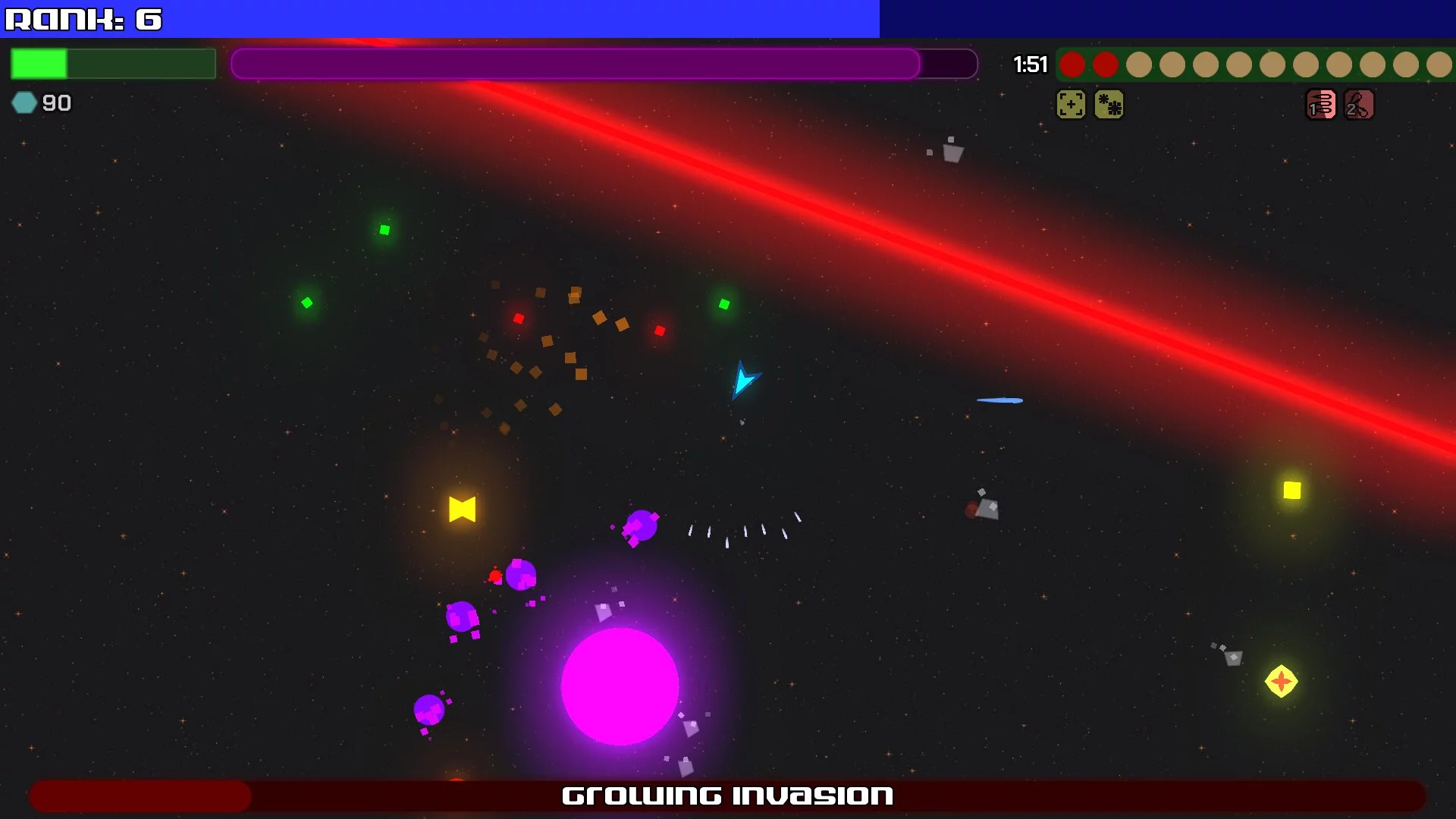 Изображение игры: Galaxy Survivors