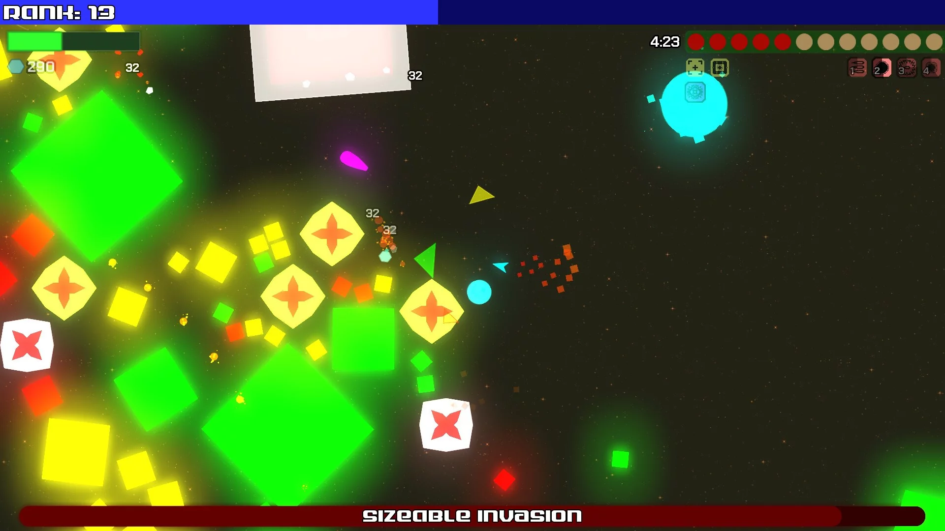 Изображение игры: Galaxy Survivors