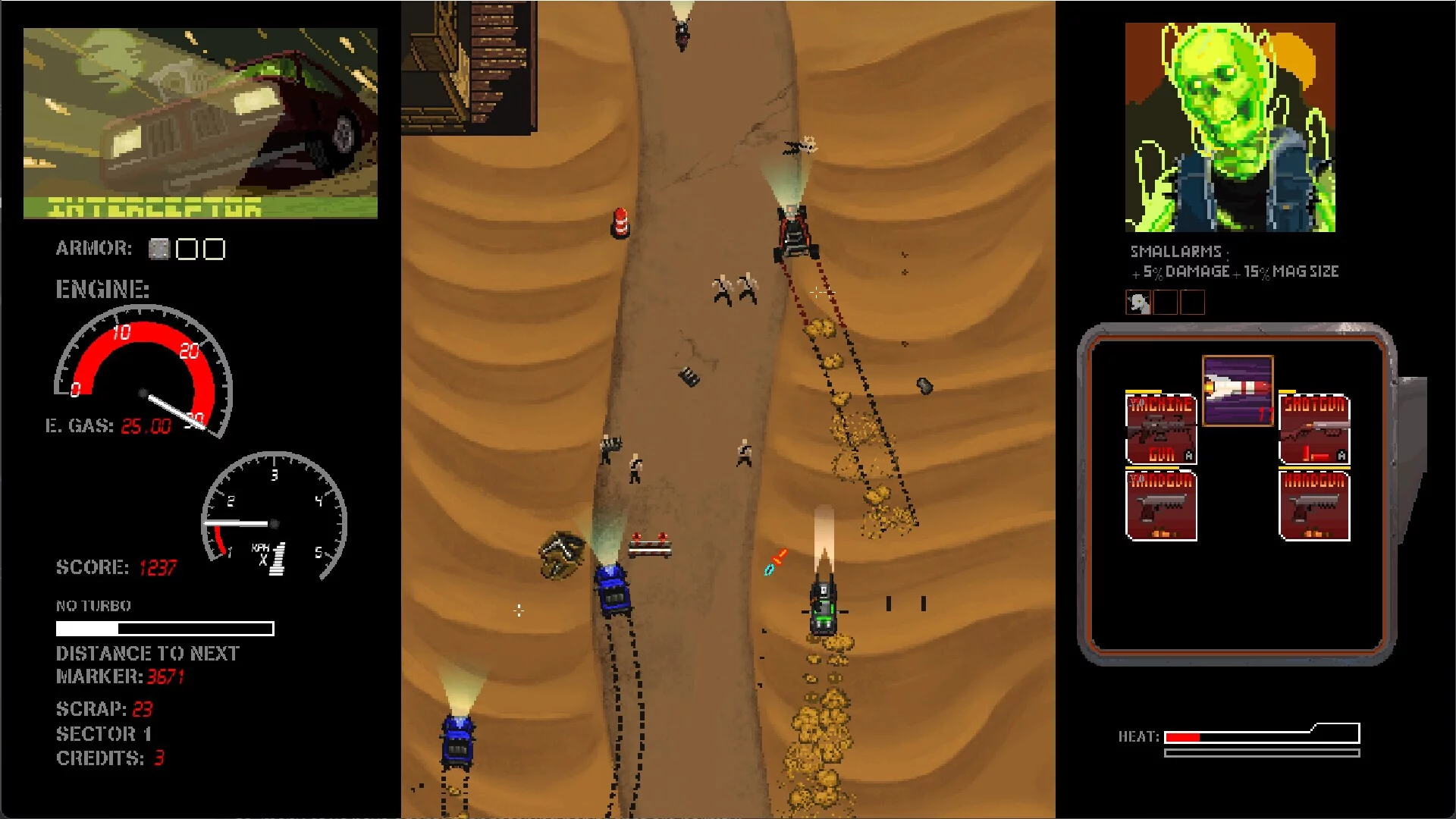 Изображение игры: Highway Rampage