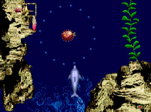 Изображение игры: Ecco Jr.