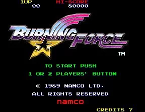 Изображение игры: Burning Force