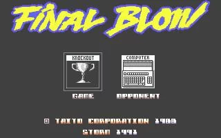 Изображение игры: Final Blow