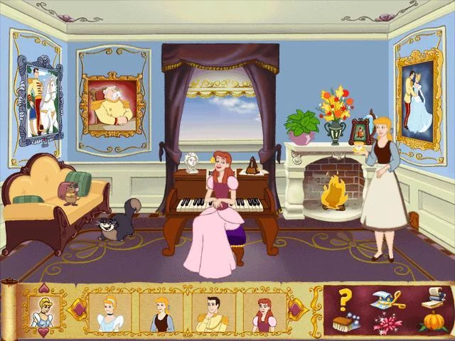 Изображение игры: Disney's Cinderella Dollhouse