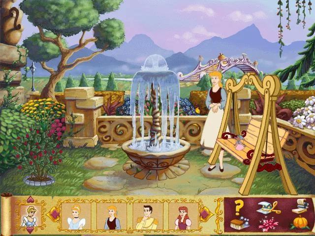 Изображение игры: Disney's Cinderella Dollhouse
