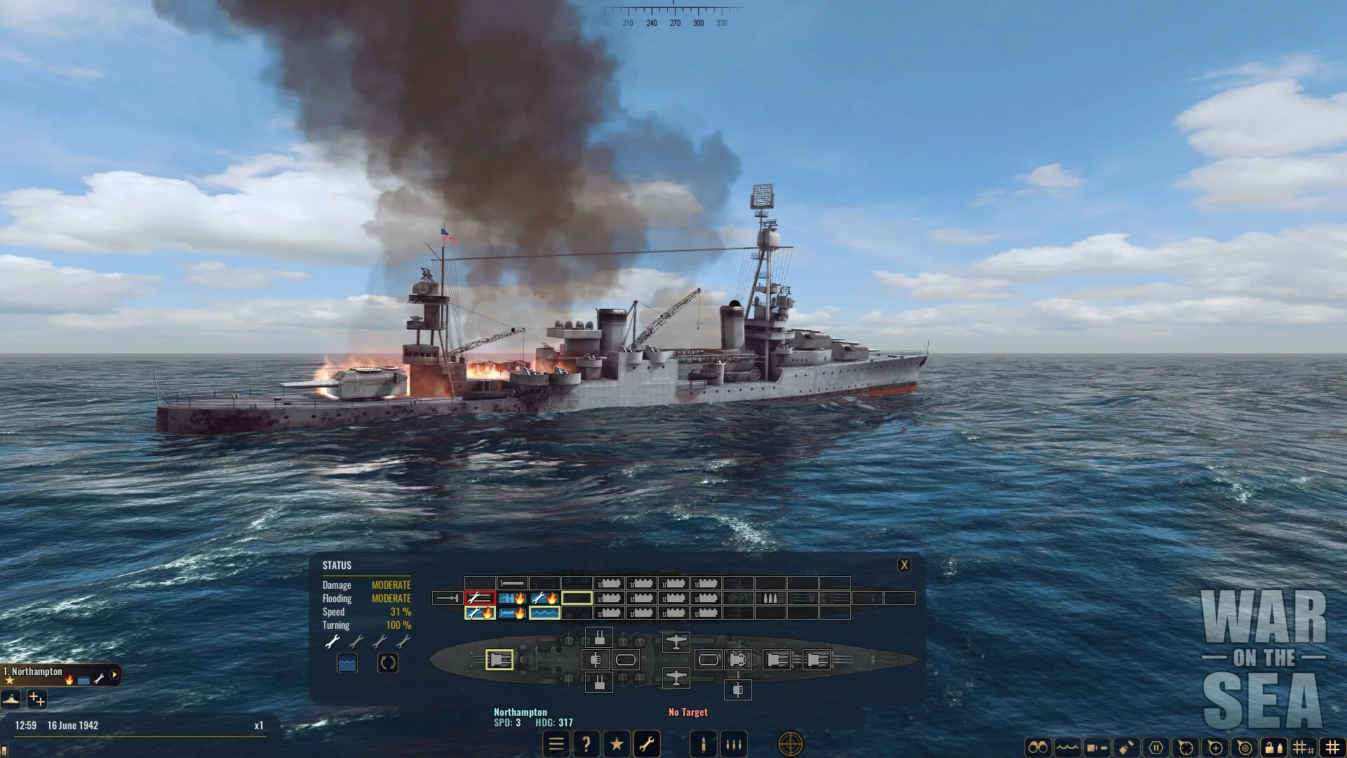 Изображение игры: War on the Sea