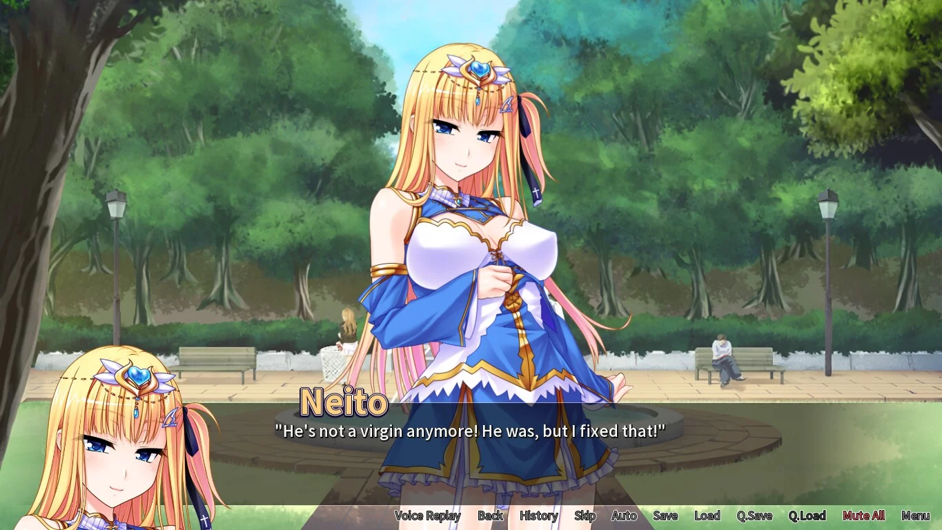 Изображение игры: Yandere Goddess: A Snatch Made in Heaven