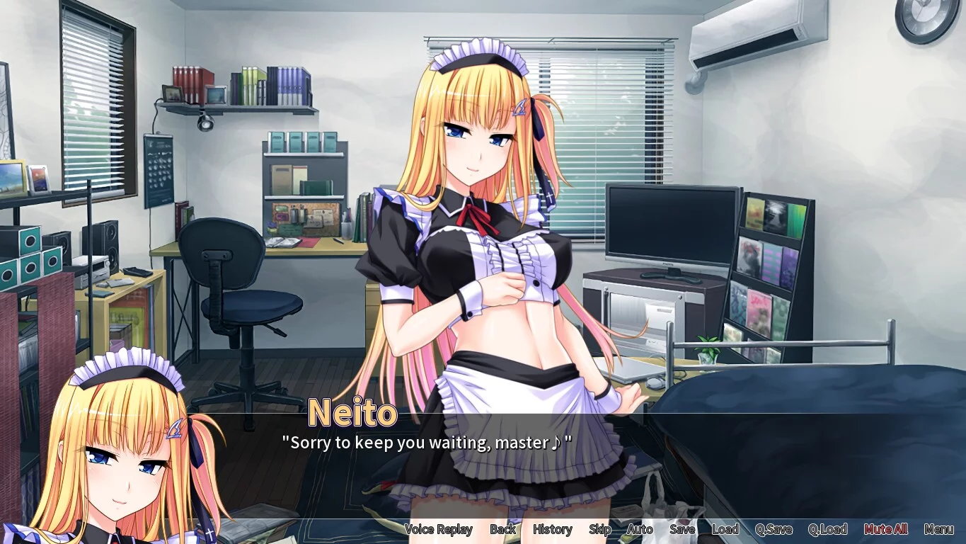 Изображение игры: Yandere Goddess: A Snatch Made in Heaven
