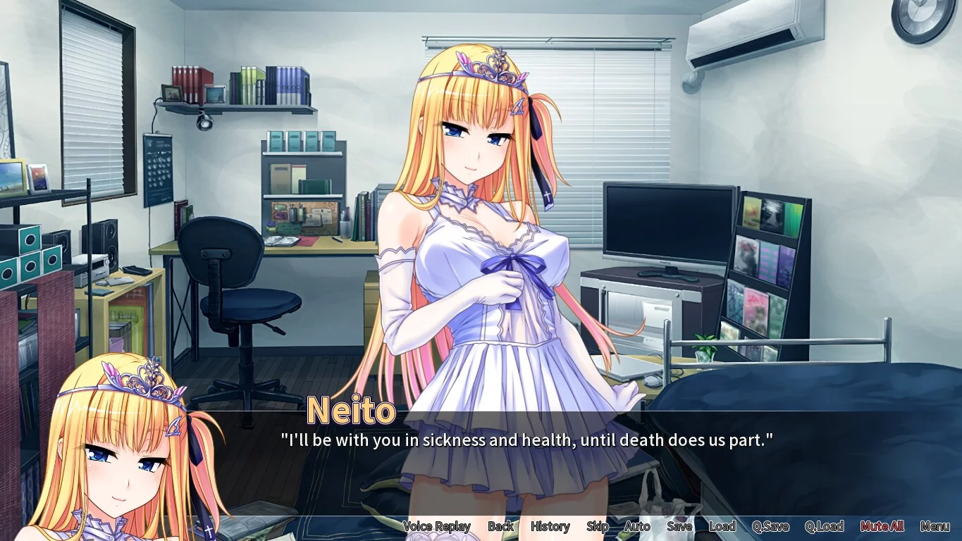 Изображение игры: Yandere Goddess: A Snatch Made in Heaven