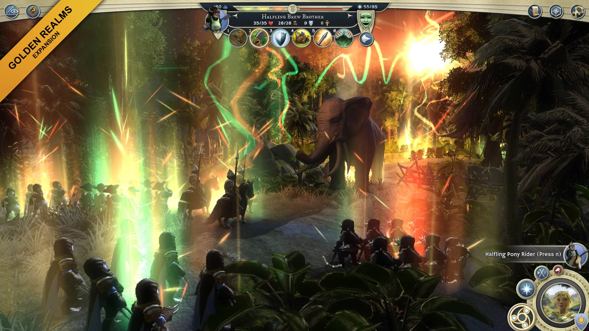 Изображение игры: Age of Wonders III: Golden Realms