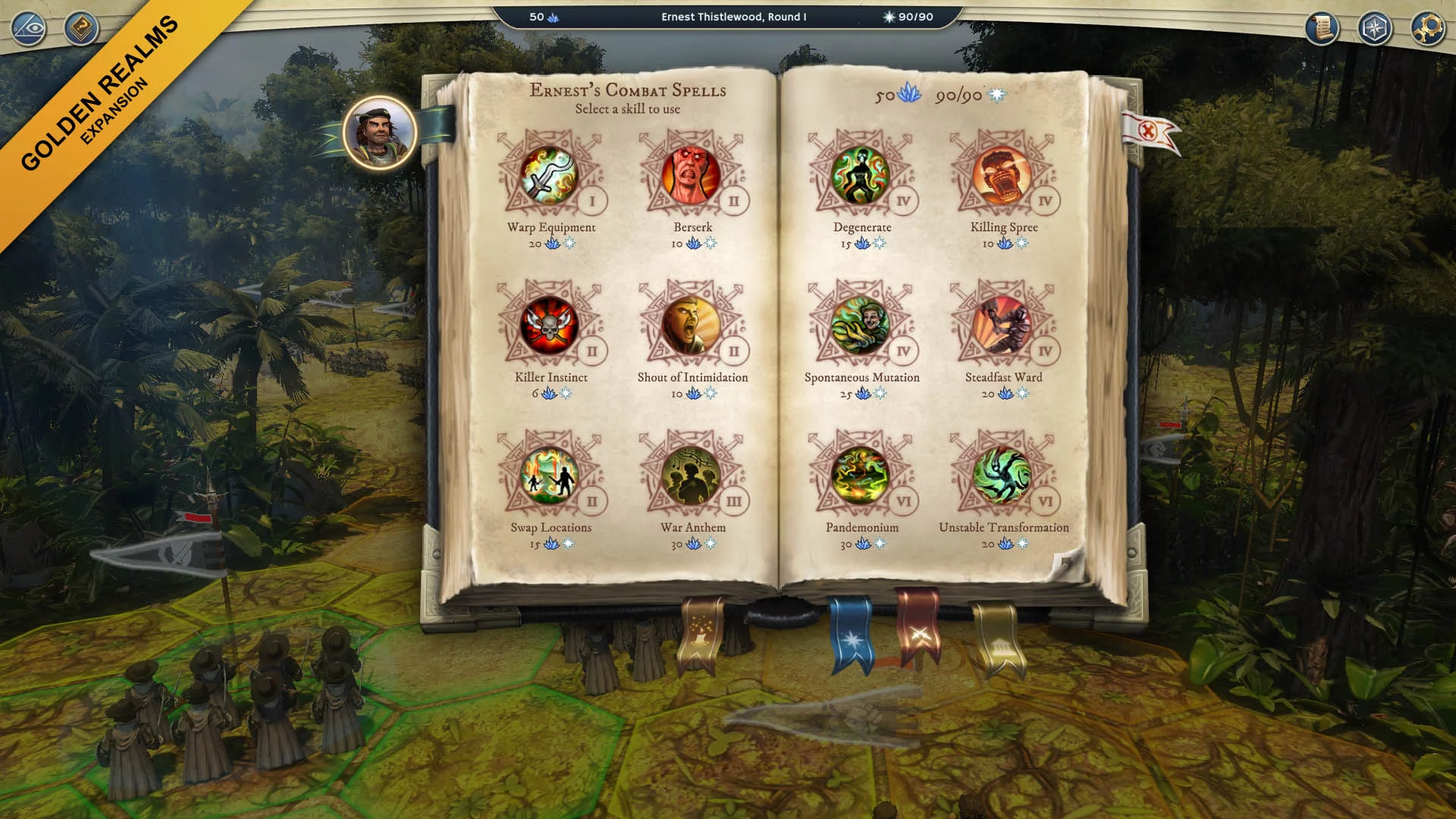 Изображение игры: Age of Wonders III: Golden Realms