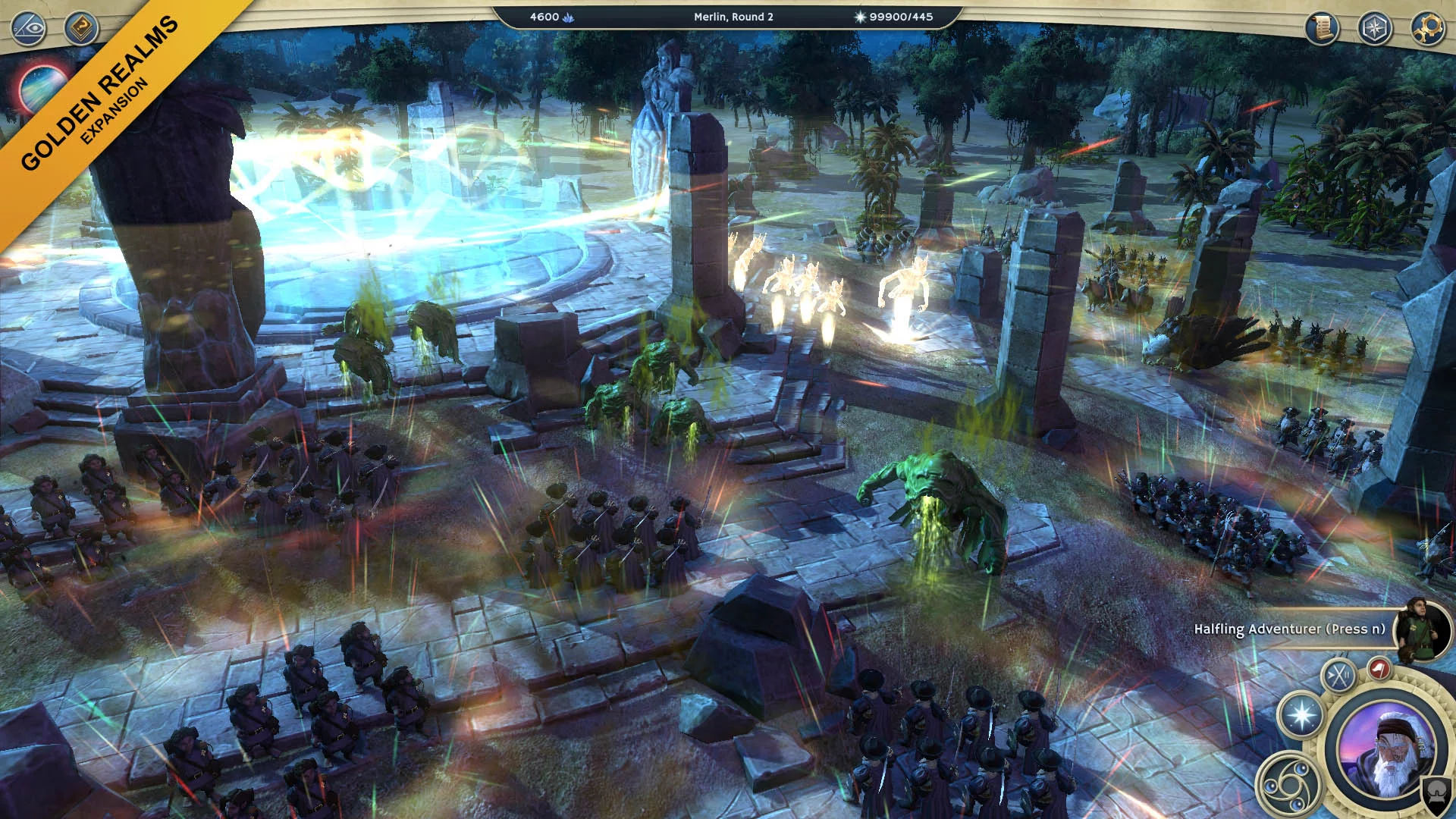 Изображение игры: Age of Wonders III: Golden Realms