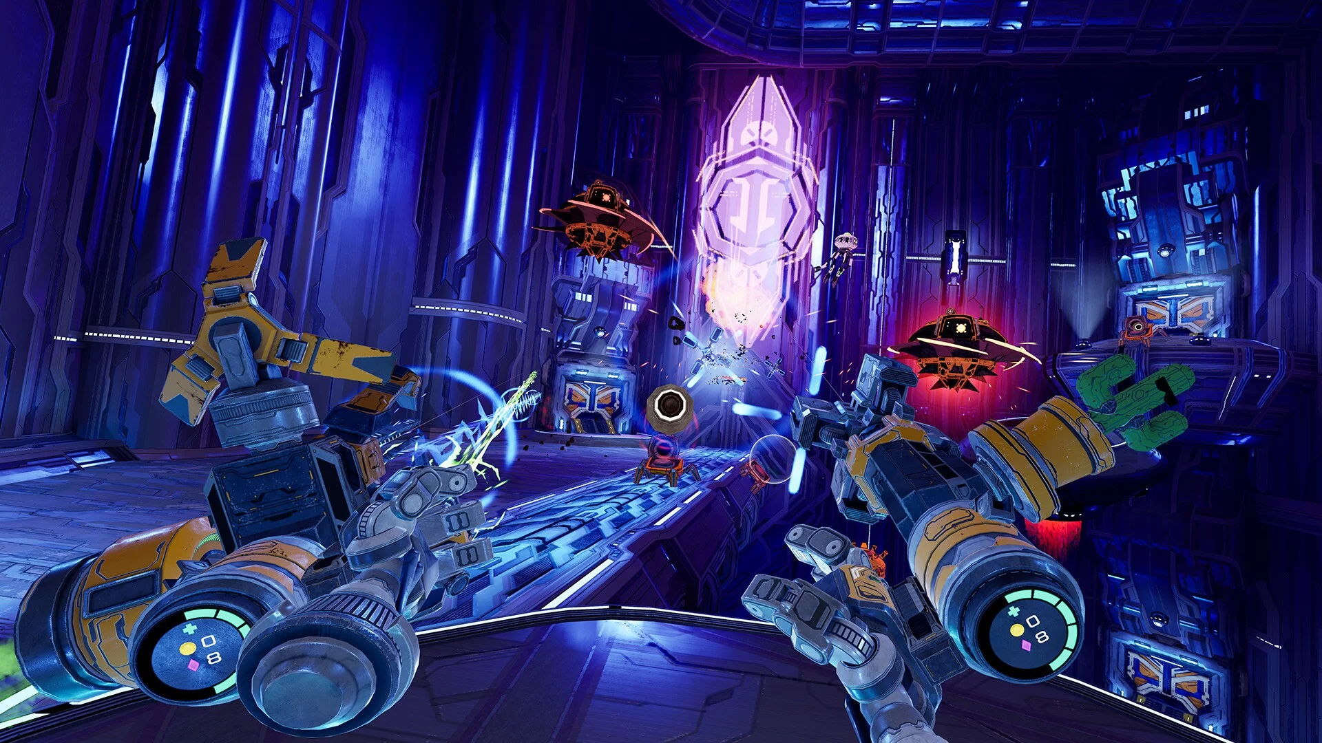 Изображение игры: MOTHERGUNSHIP: FORGE