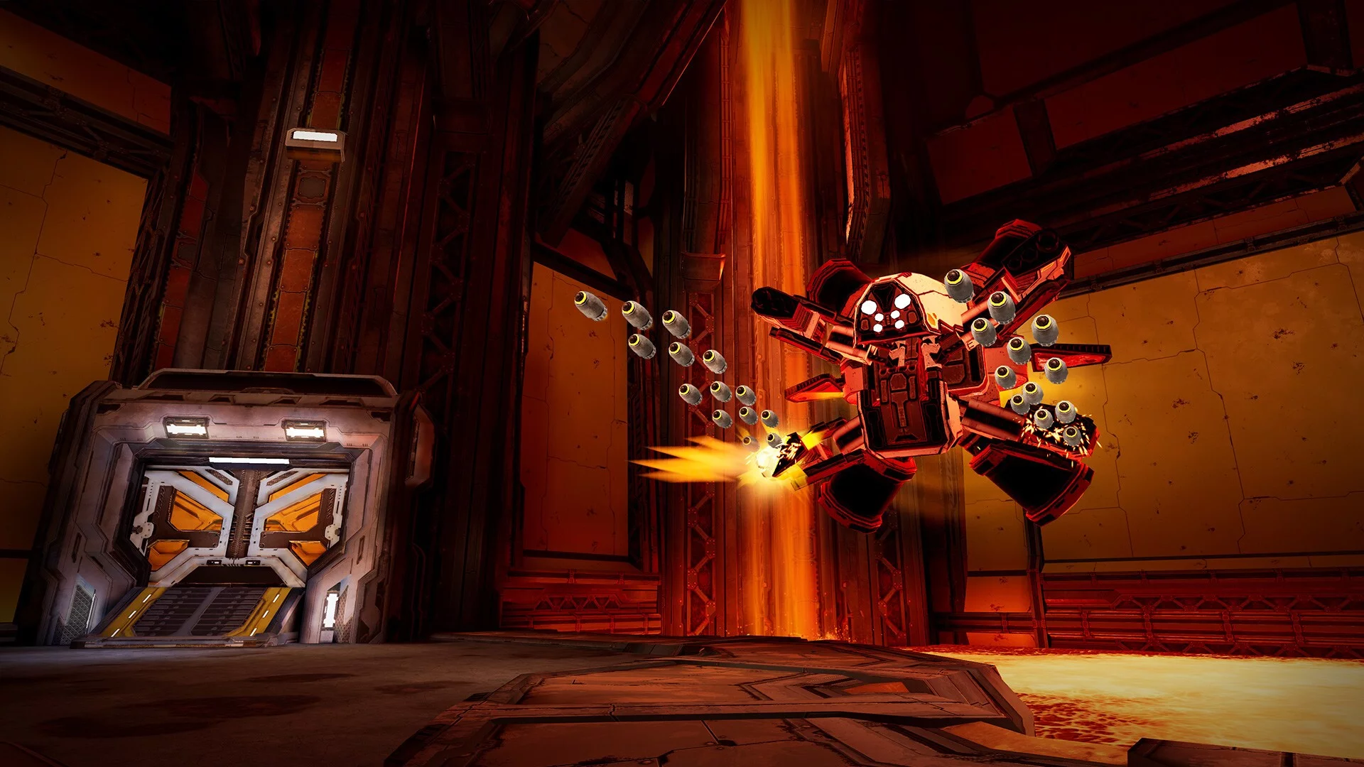 Изображение игры: MOTHERGUNSHIP: FORGE
