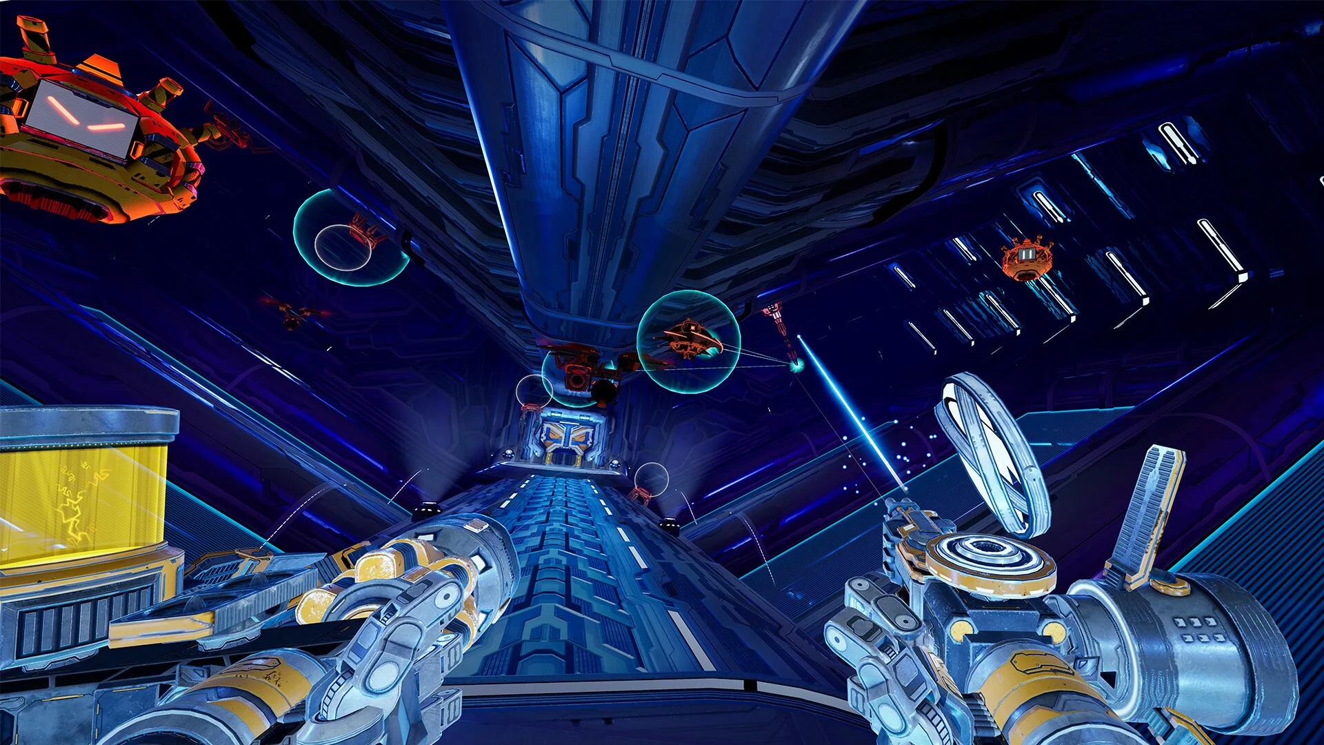 Изображение игры: MOTHERGUNSHIP: FORGE