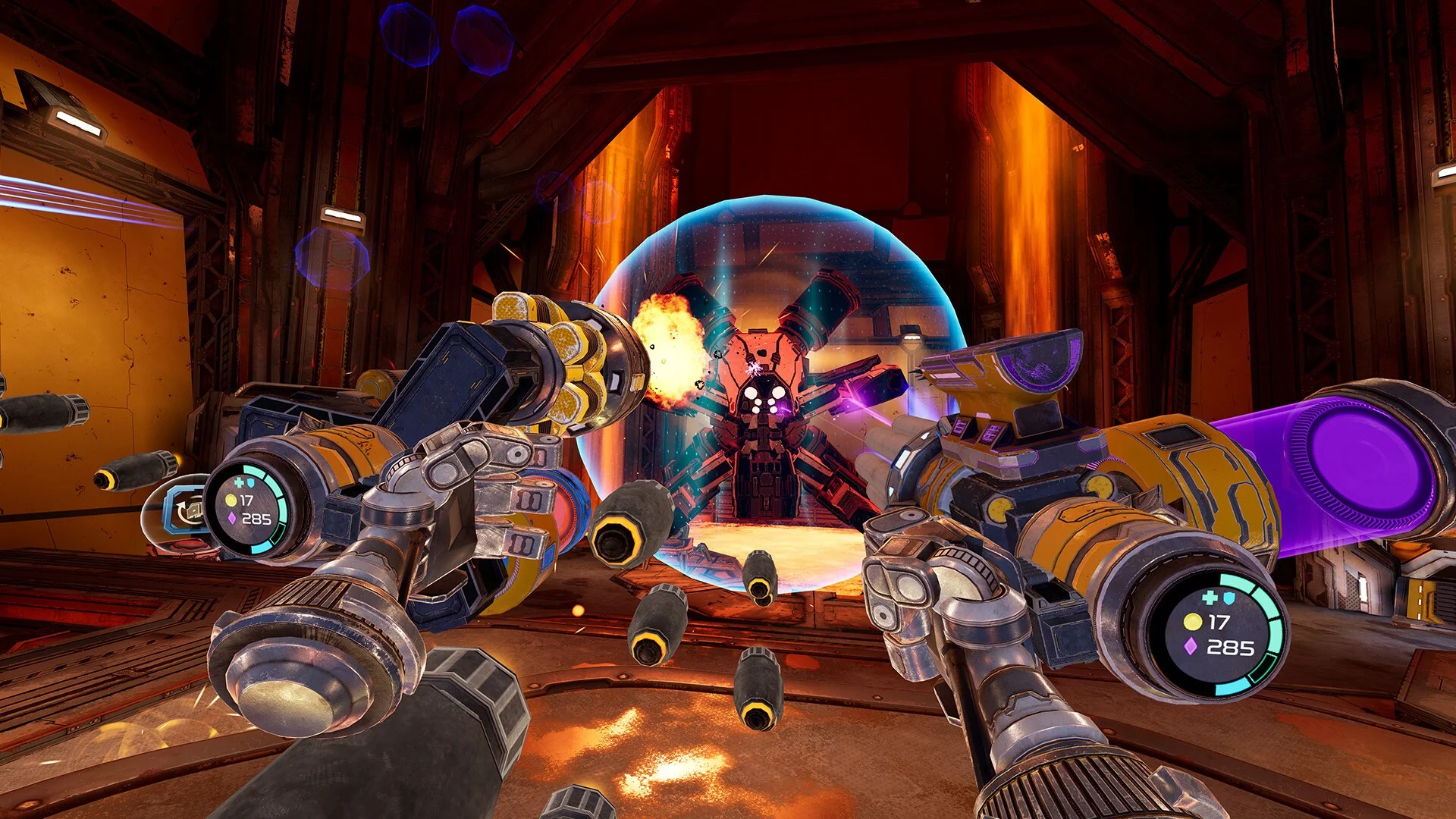 Изображение игры: MOTHERGUNSHIP: FORGE