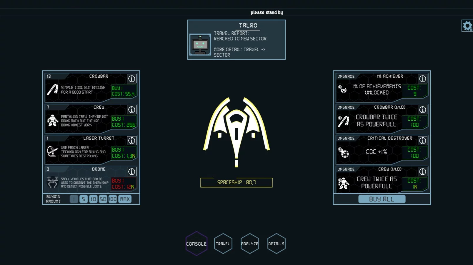 Изображение игры: AsteroIdle