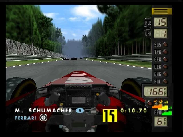 Изображение игры: F-1 World Grand Prix