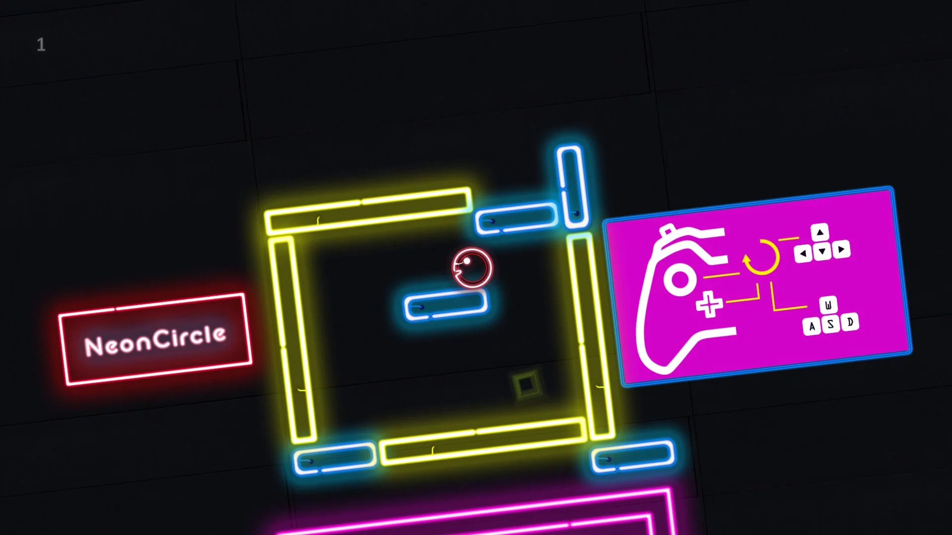 Изображение игры: Neon Circle