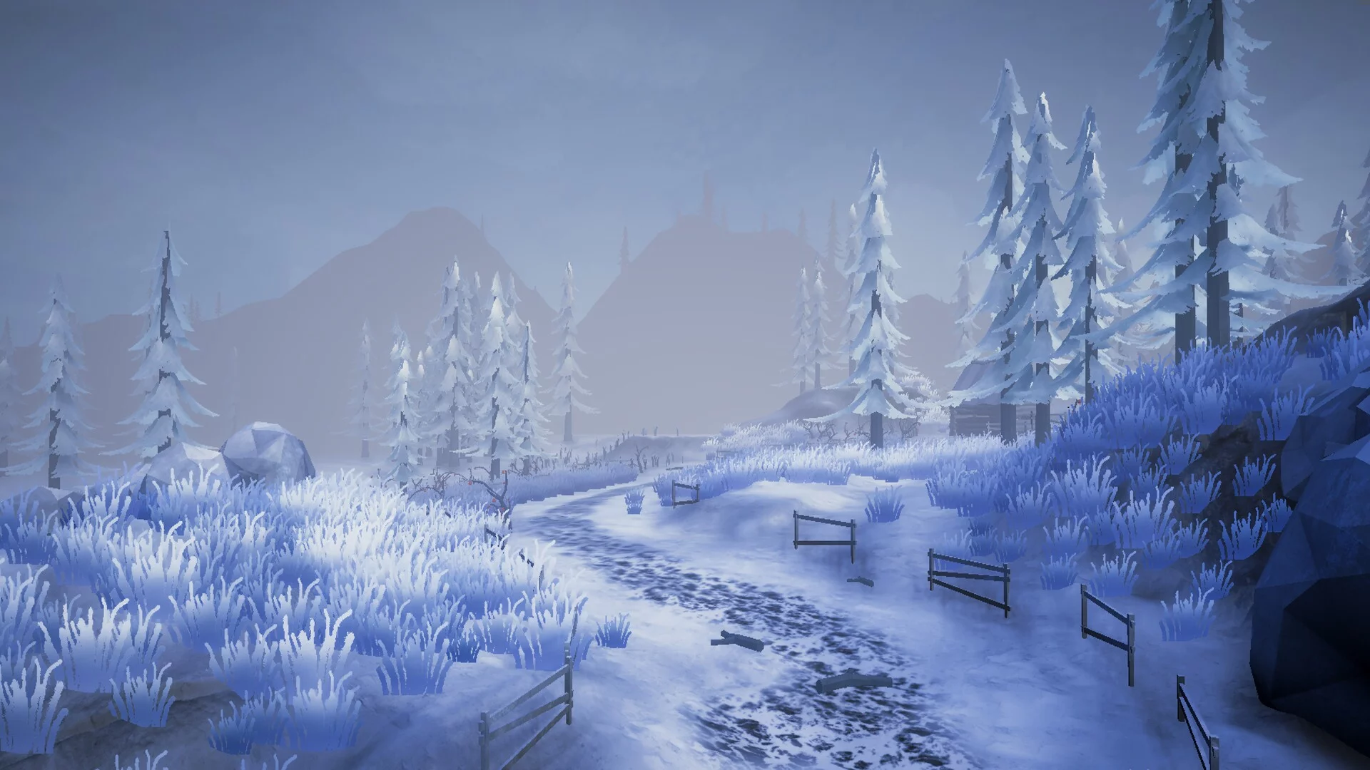 Изображение игры: The Cold Forest
