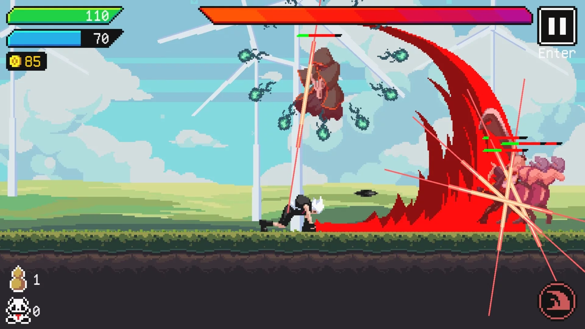 Изображение игры: Fighter X Fighter
