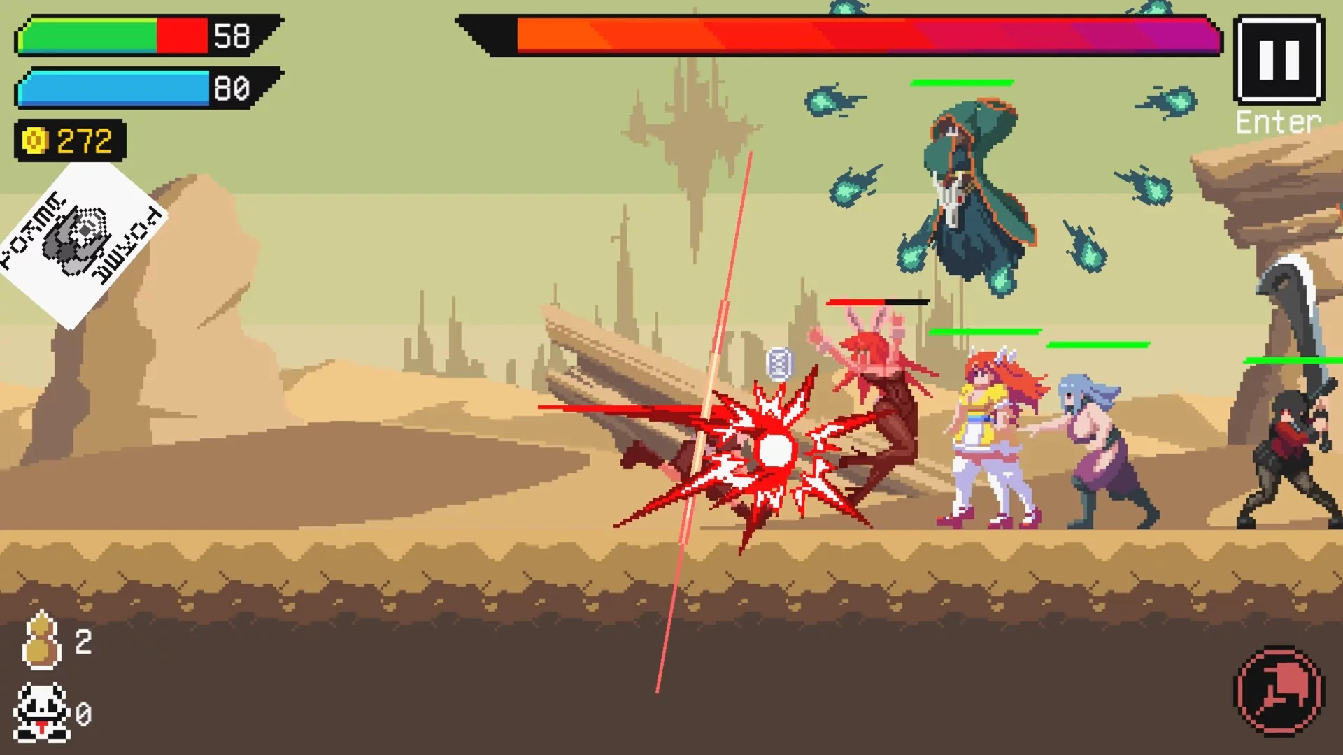 Изображение игры: Fighter X Fighter