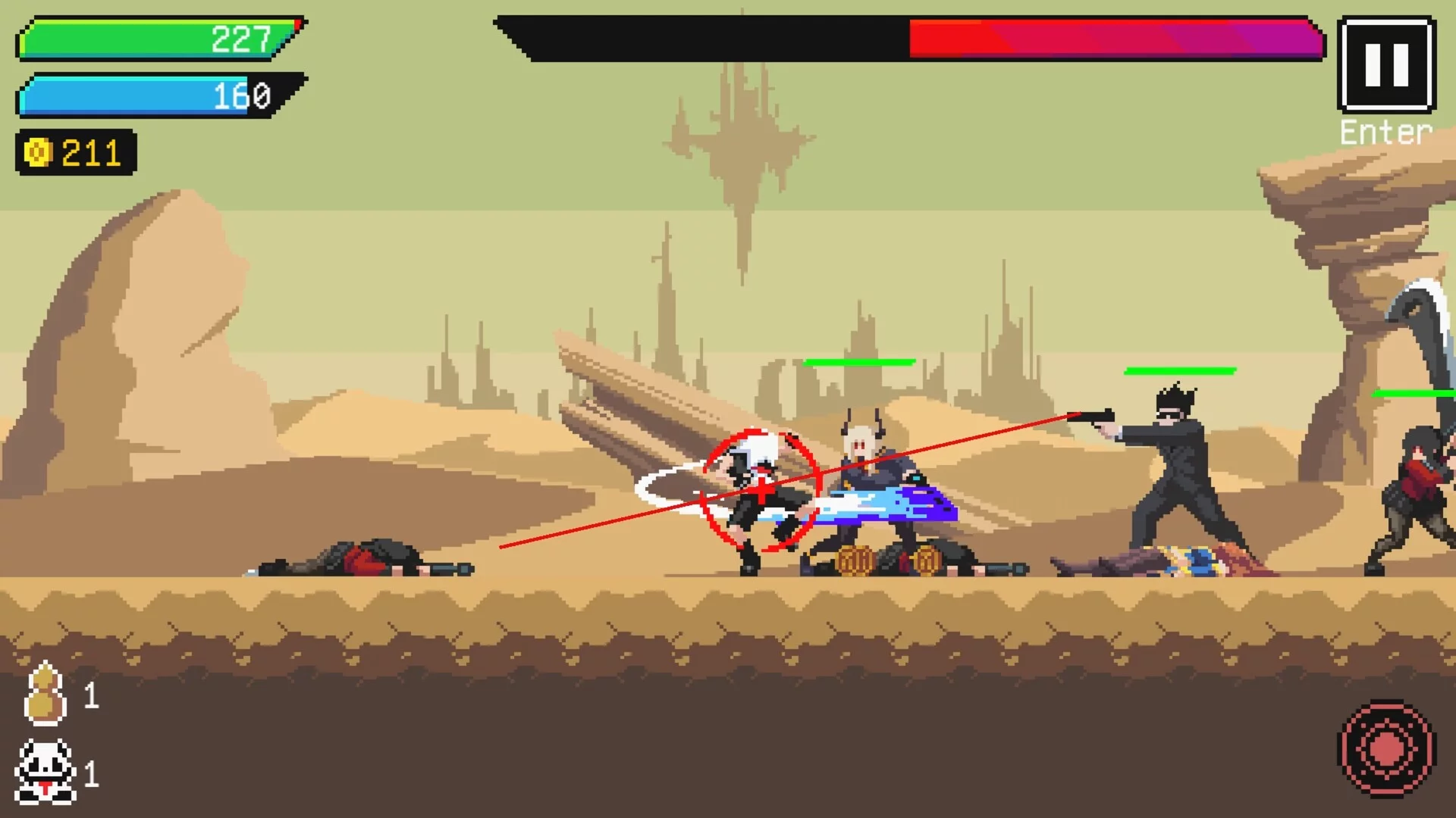 Изображение игры: Fighter X Fighter