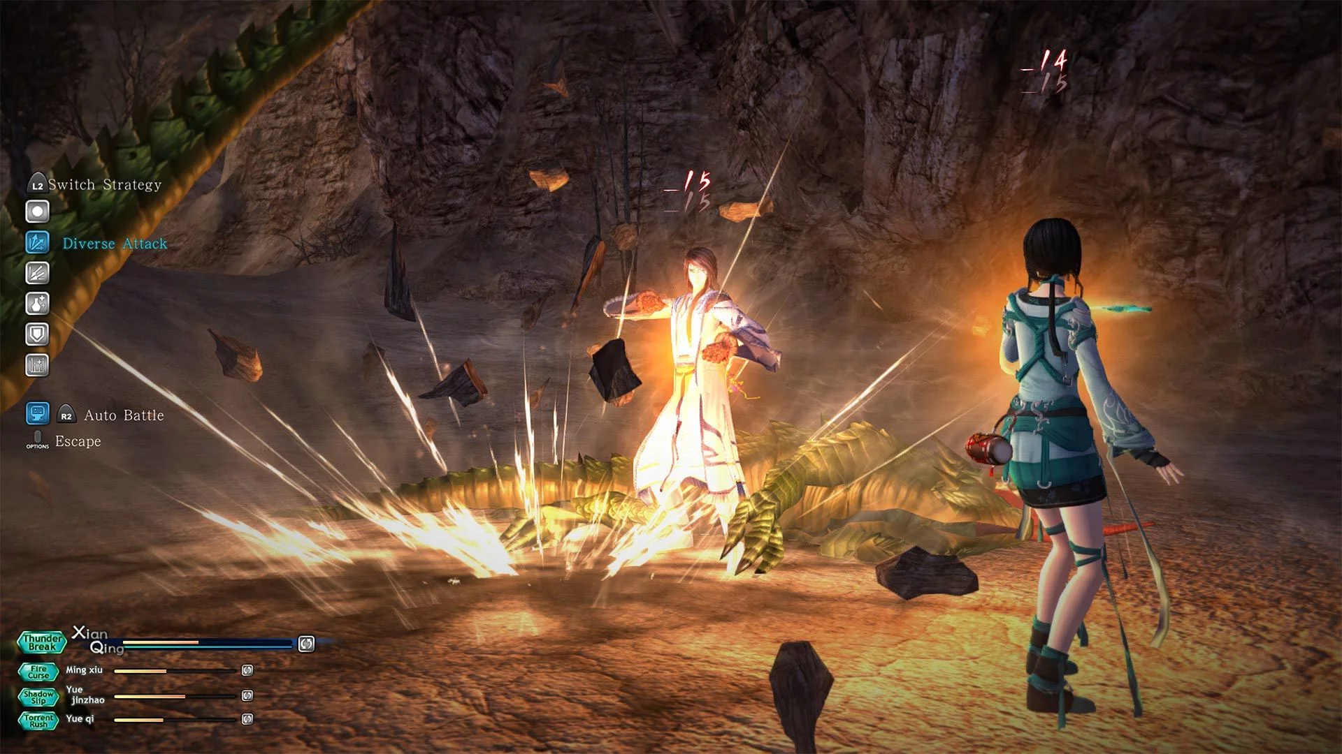 Изображение игры: Sword & Fairy 6