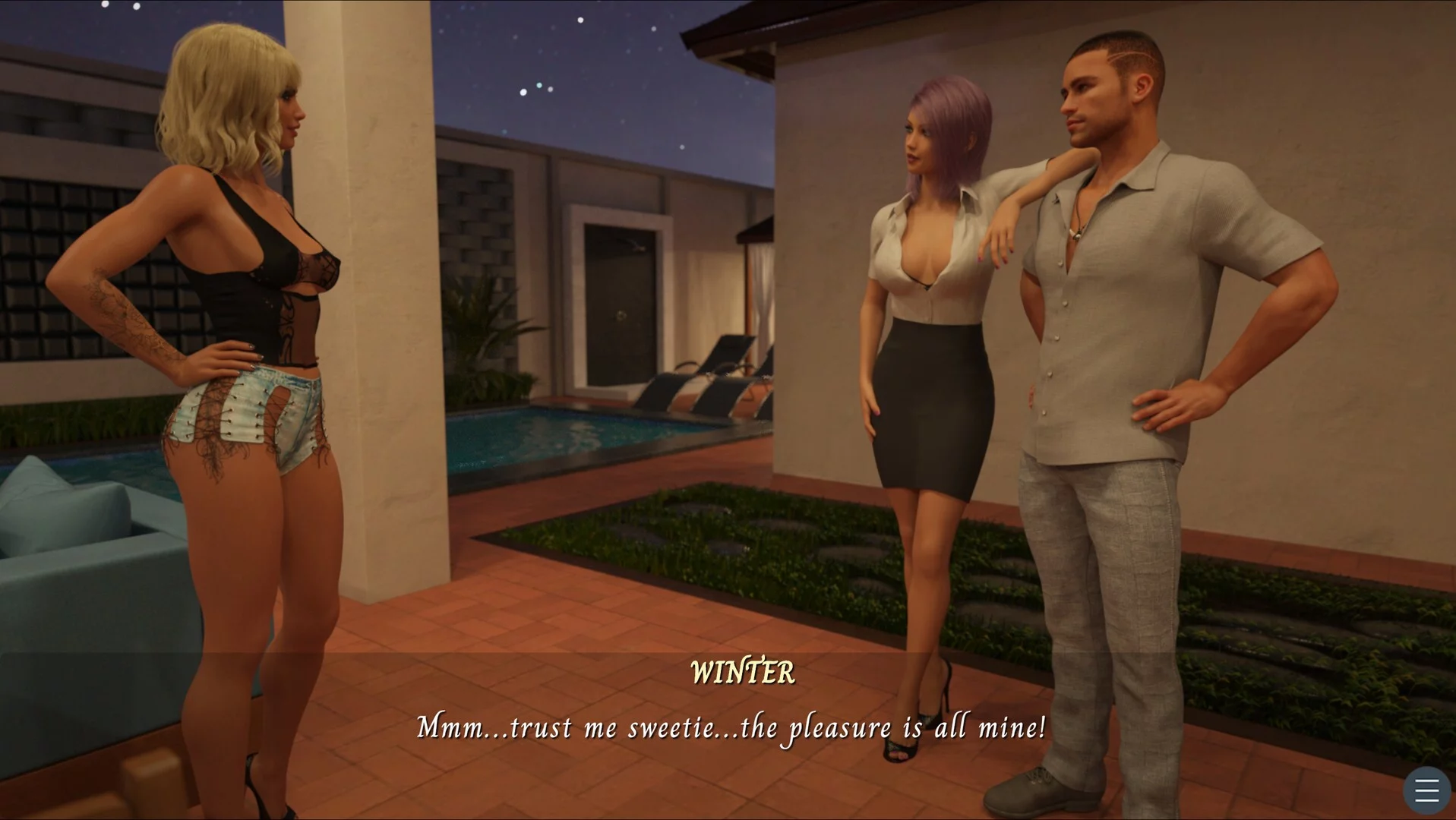 Изображение игры: Sex Adventures - The Pool Party