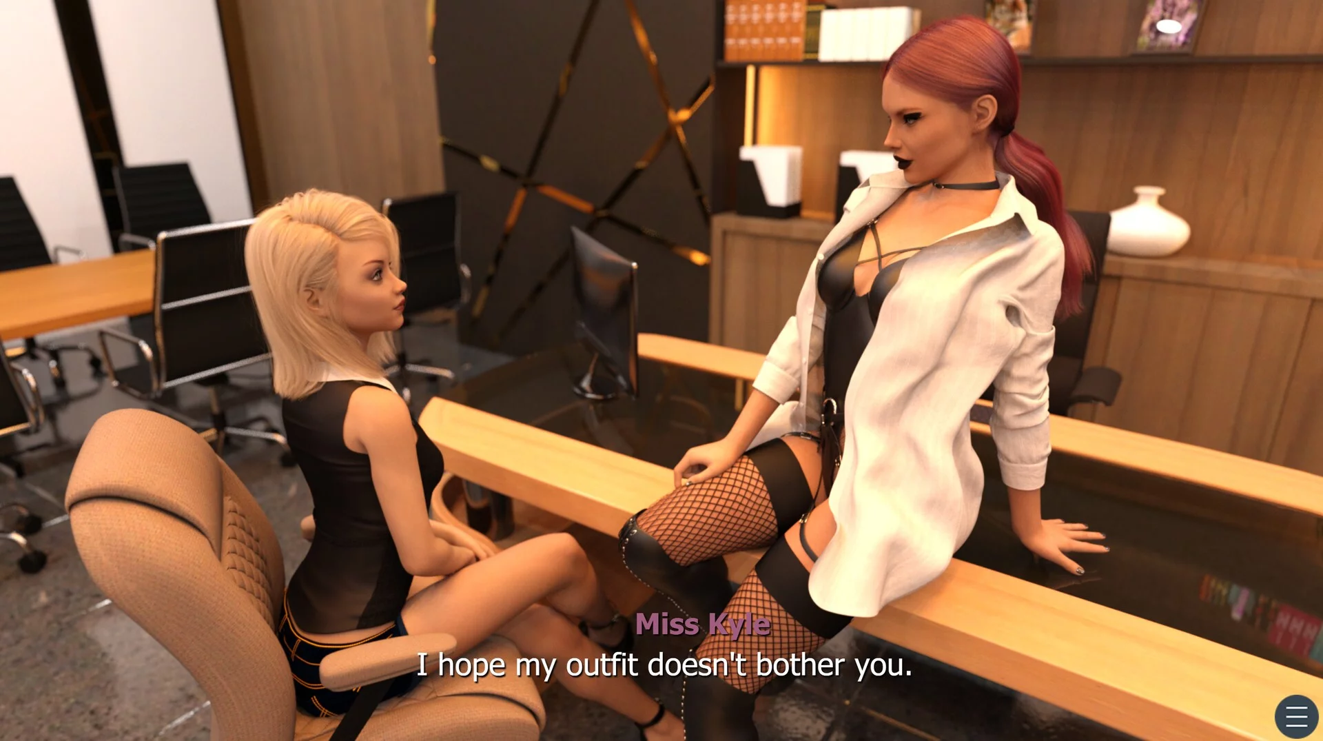 Изображение игры: Futanari Sex - Office Whores