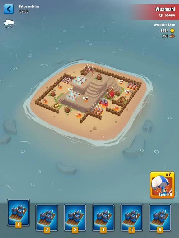 Изображение игры: Island War: Raid