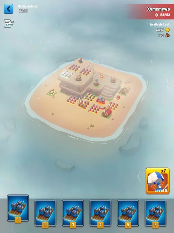 Изображение игры: Island War: Raid