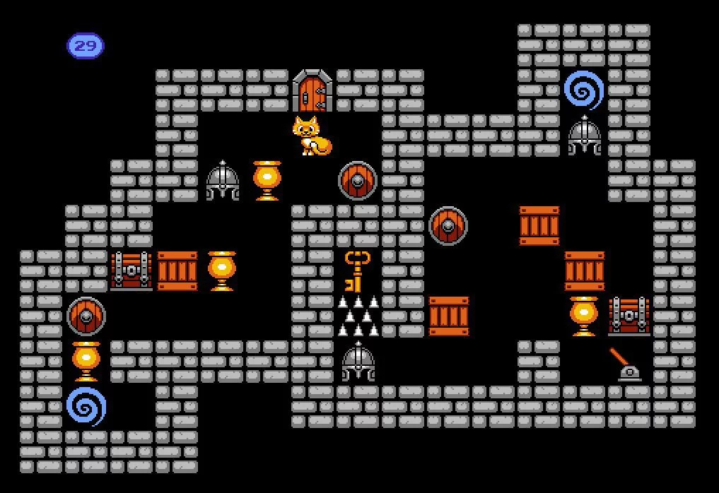 Изображение игры: Cat Dungeon