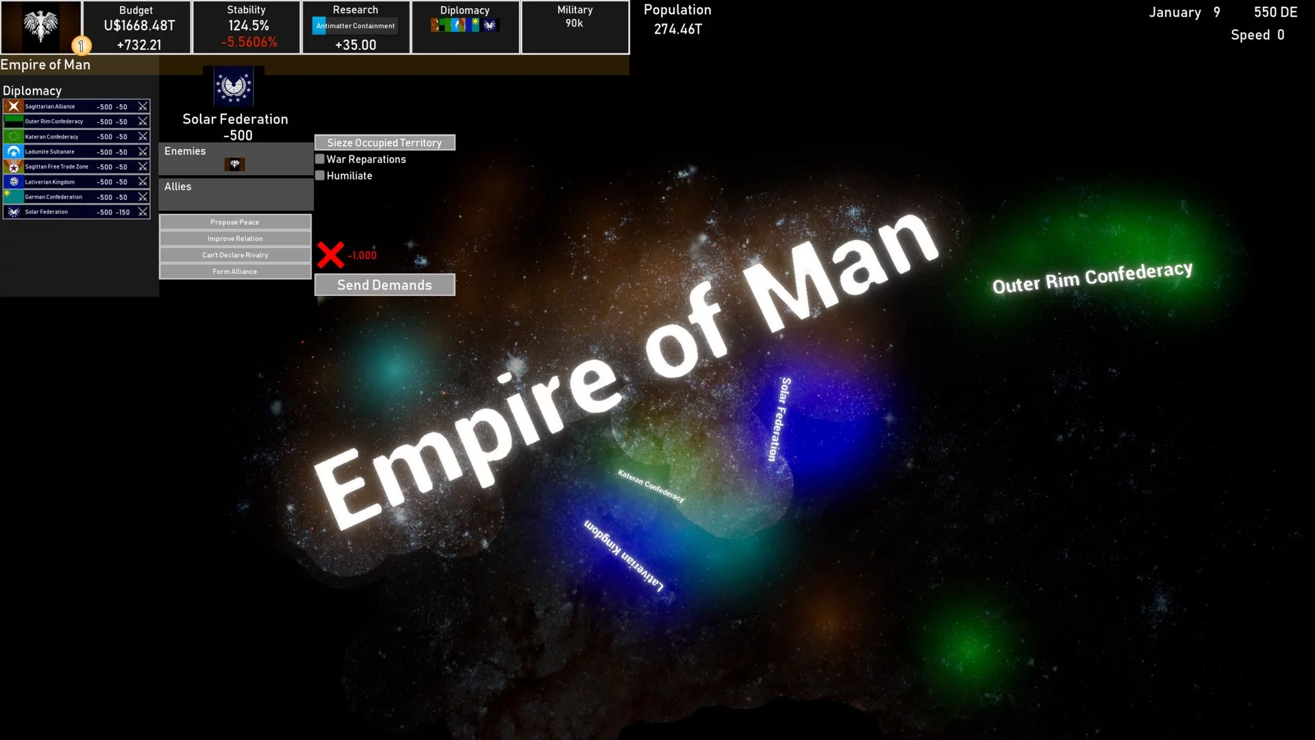 Изображение игры: Solar Nations
