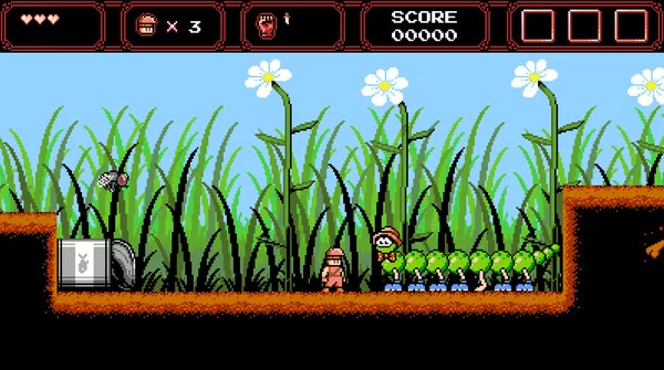 Изображение игры: The Adventures of Poppe