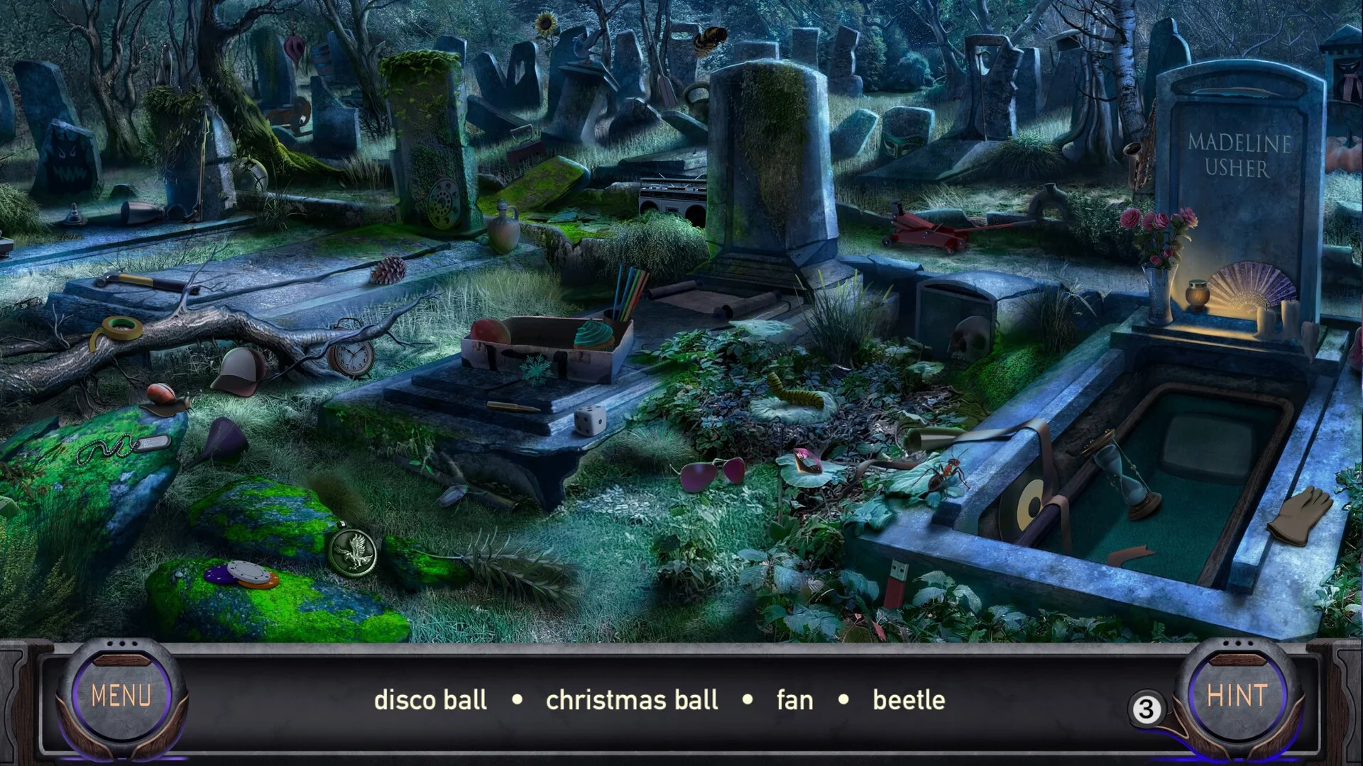 Изображение игры: Hidden Objects with Edgar Allan Poe - Mystery Detective