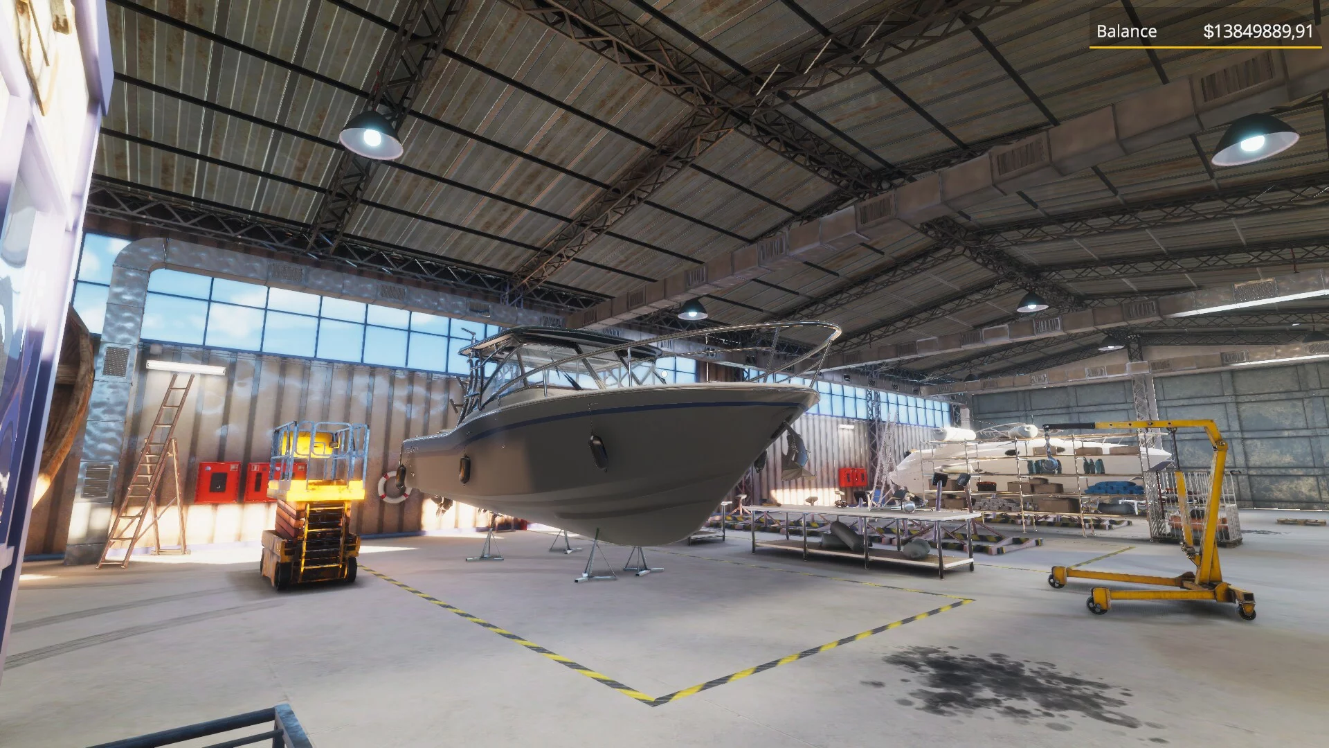 Изображение игры: Yacht Mechanic Simulator