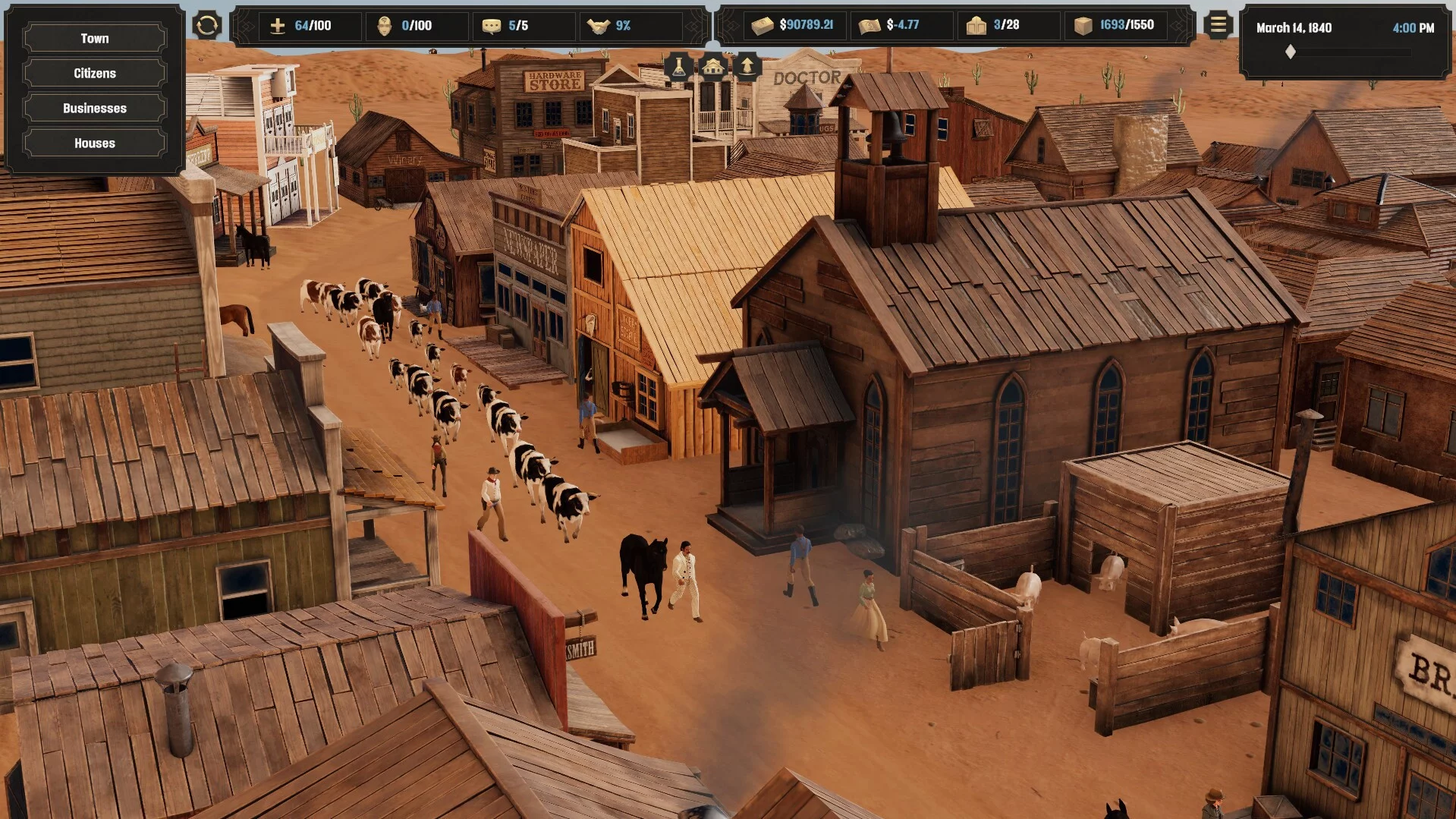 Изображение игры: Deadwater Saloon Prologue