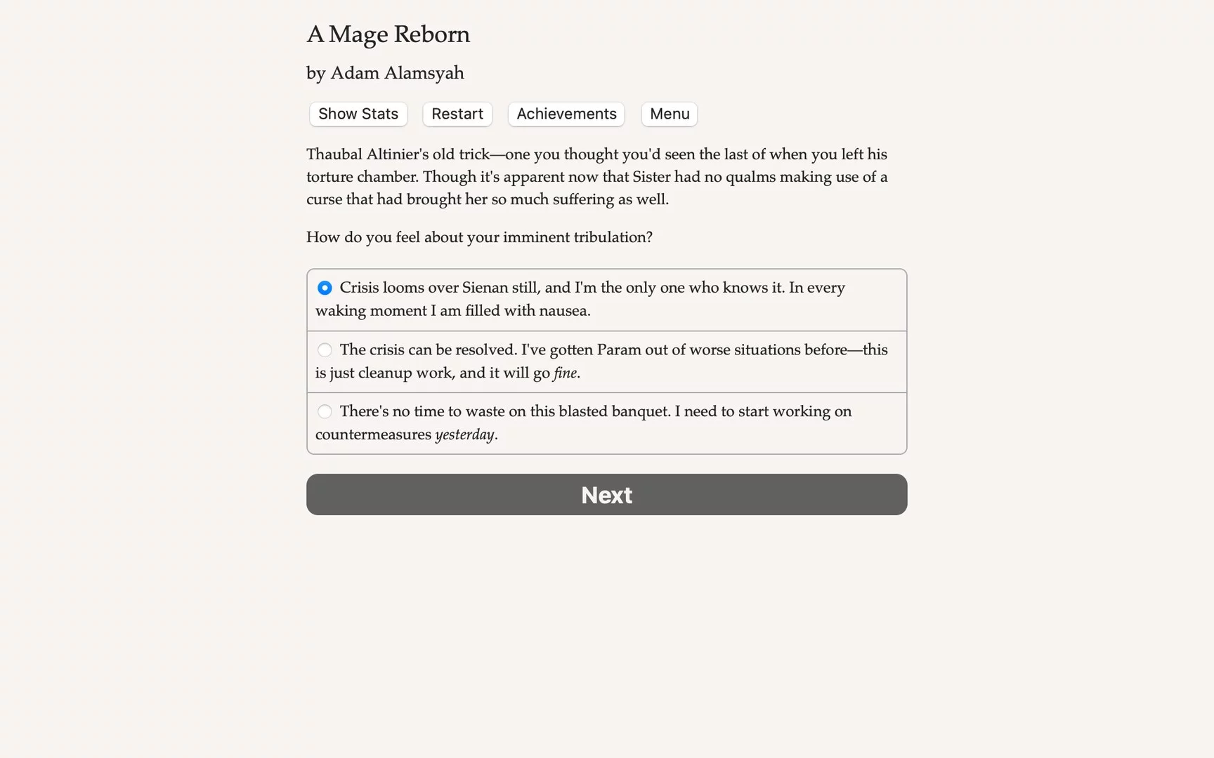 Изображение игры: A Mage Reborn