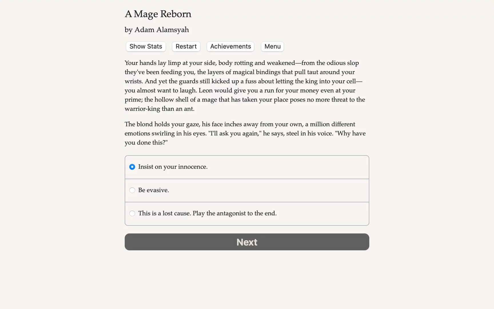 Изображение игры: A Mage Reborn
