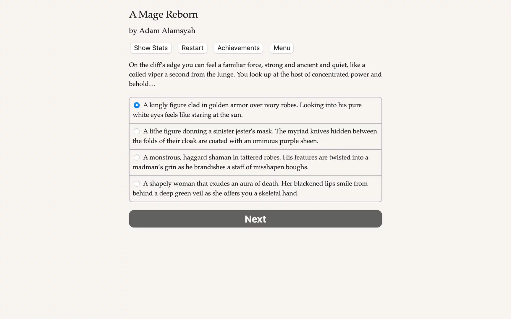 Изображение игры: A Mage Reborn