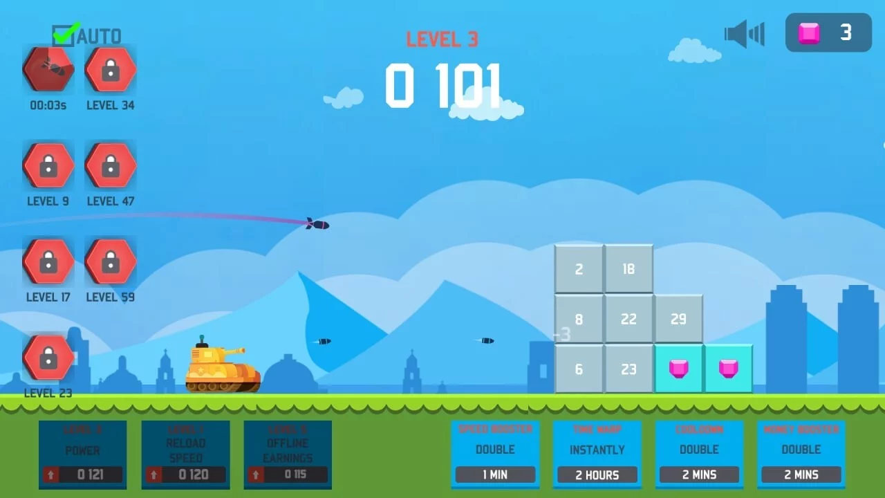 Изображение игры: Tanks Boom Boom
