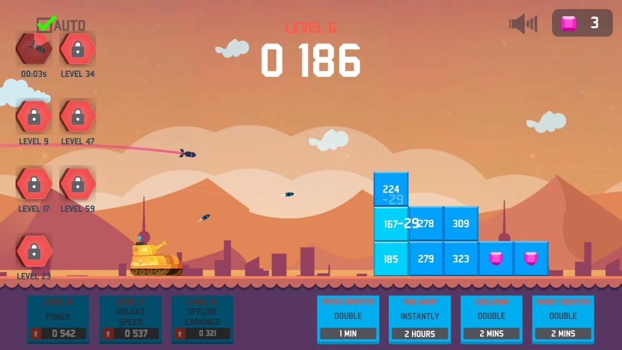 Изображение игры: Tanks Boom Boom