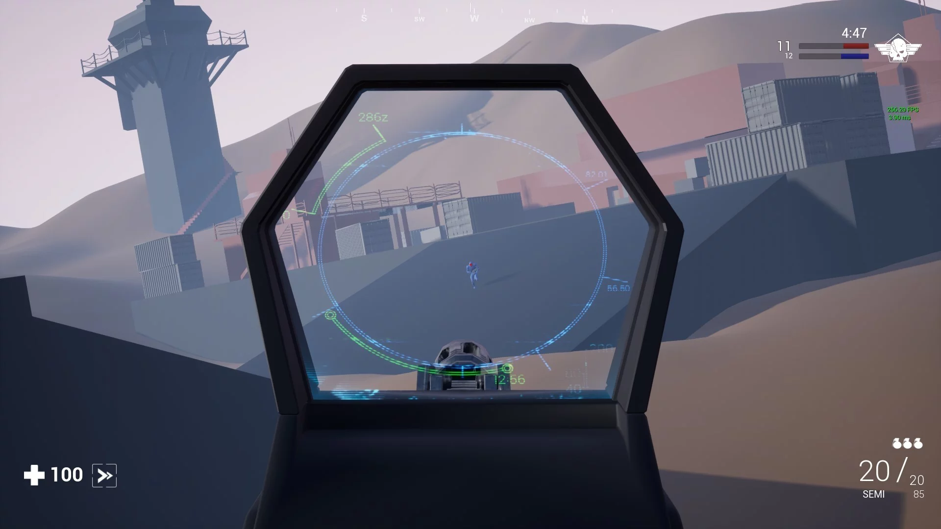 Изображение игры: Dash FPS