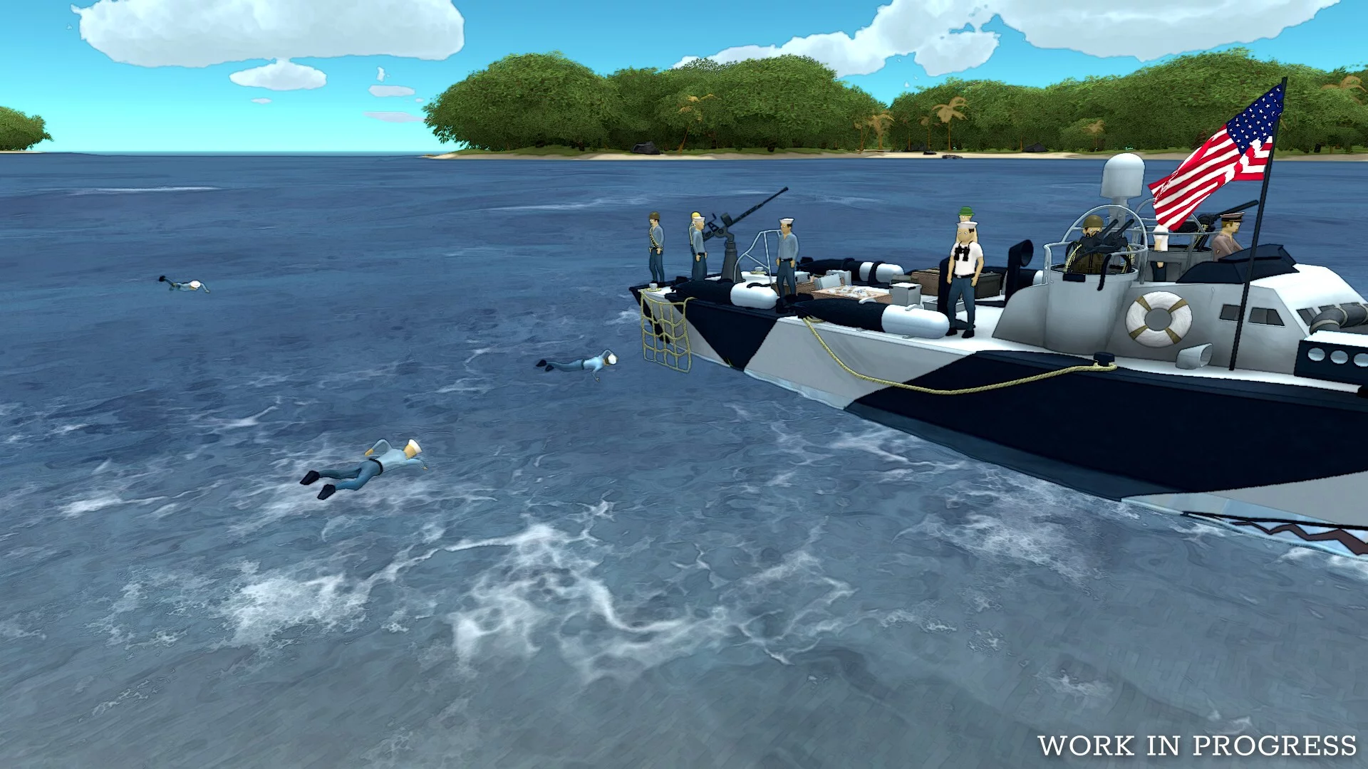 Изображение игры: Boat Crew