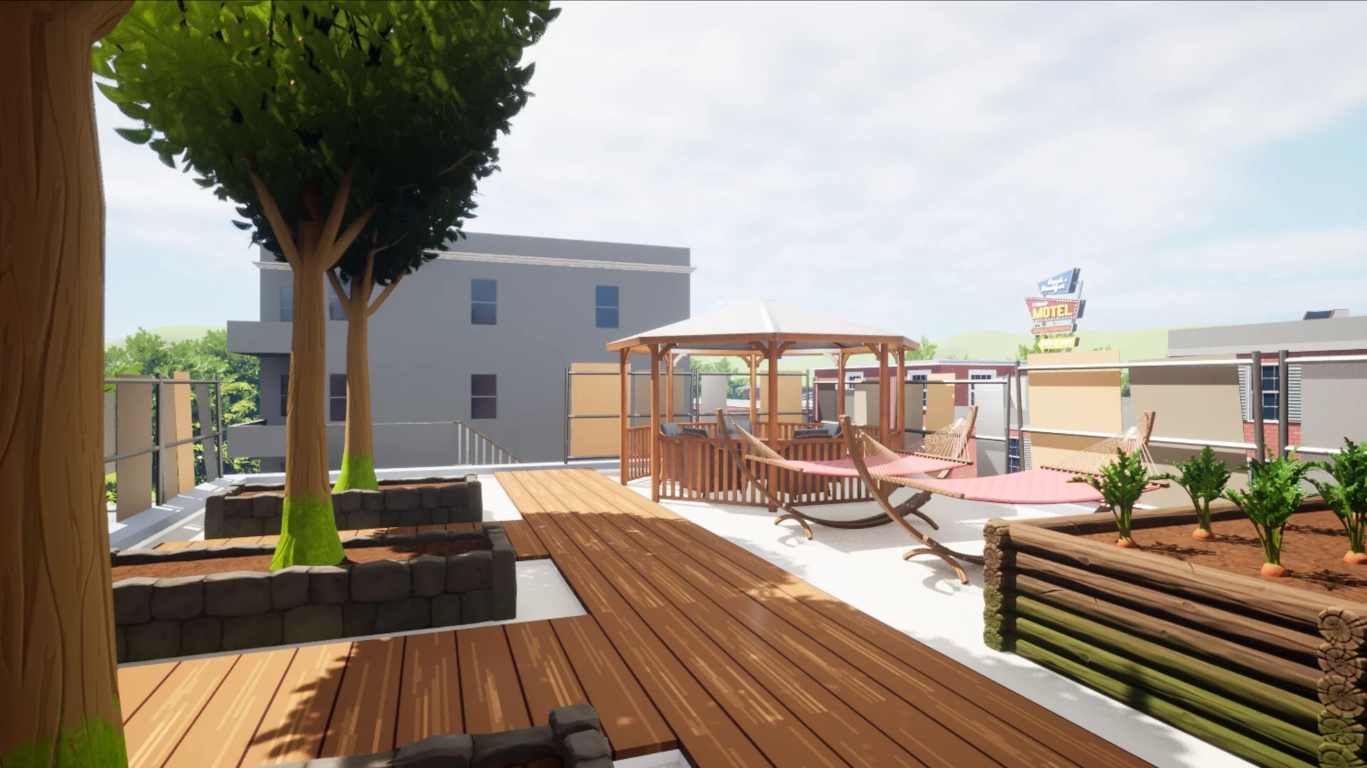 Изображение игры: Rooftop Garden Simulator